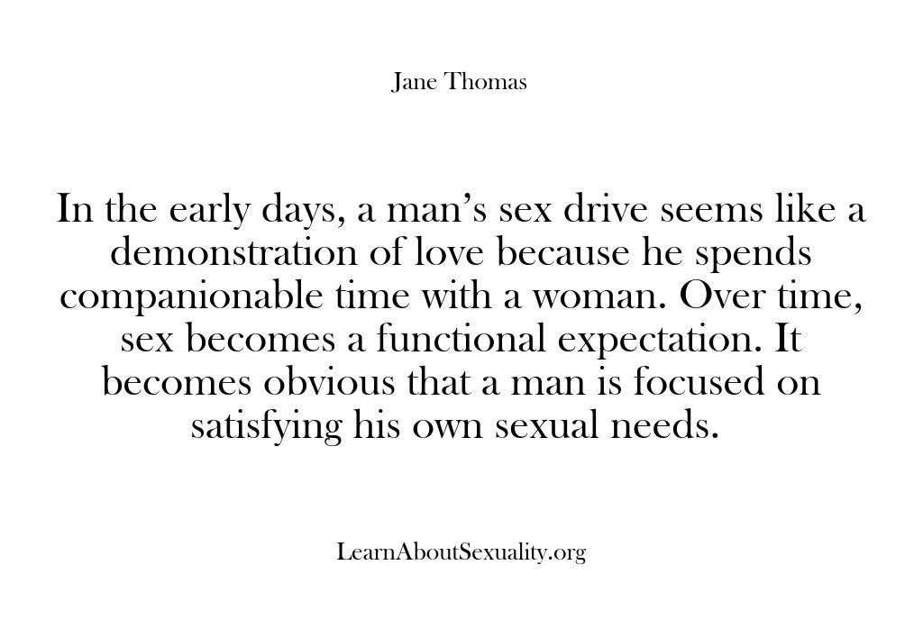 (Learn About Sexuality) In the early days, a man’s sex drive seems like a demonstration…
