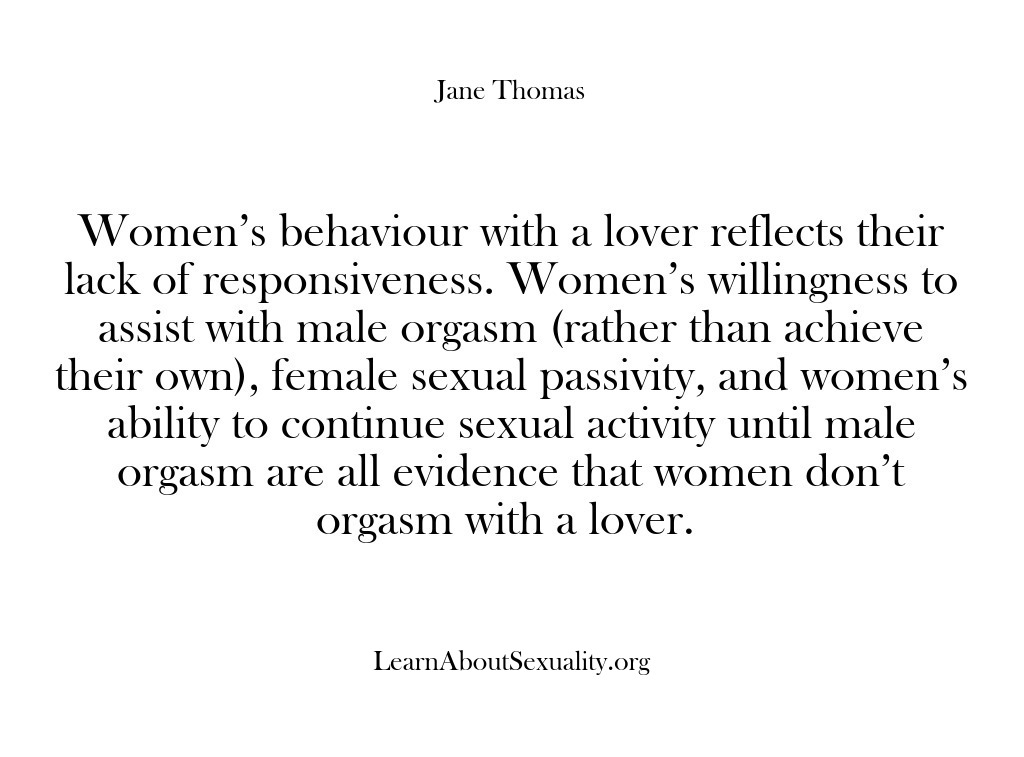(Learn About Sexuality) Women’s behaviour with a lover reflects their lack of responsiveness. Women’s willingness…
