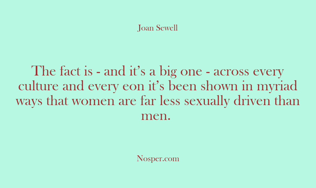 (Other Sources) The fact is – and it’s a big one – across every…