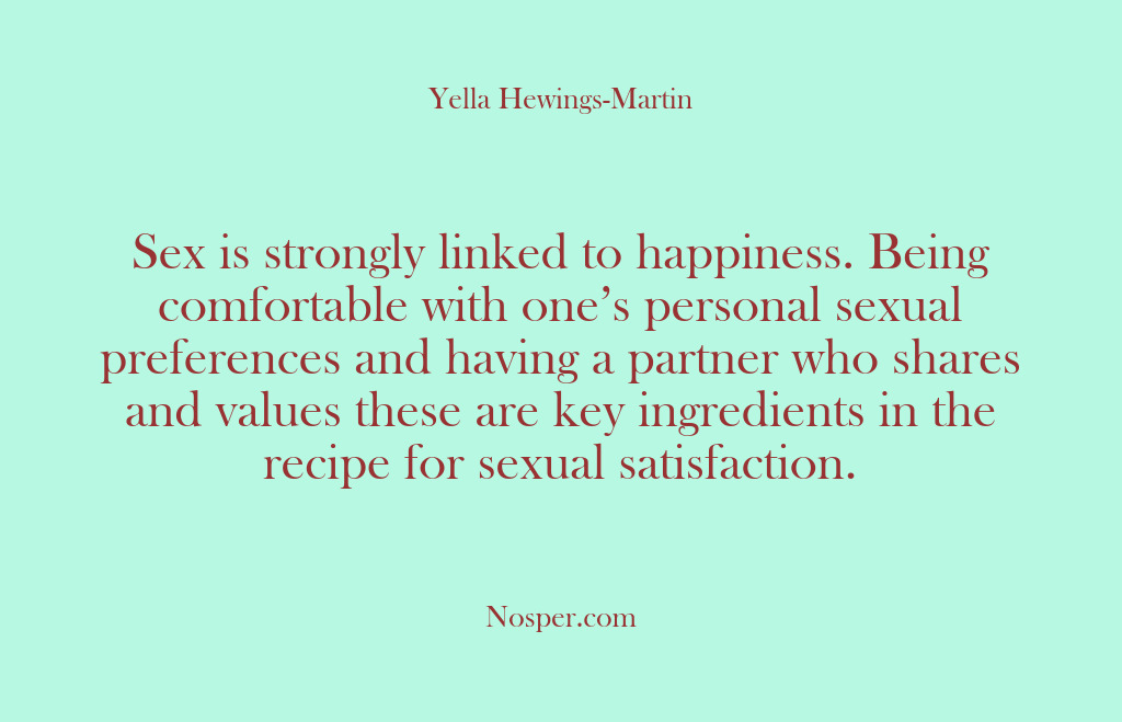 (Other Sources) Sex is strongly linked to happiness. Being comfortable with one’s personal sexual…