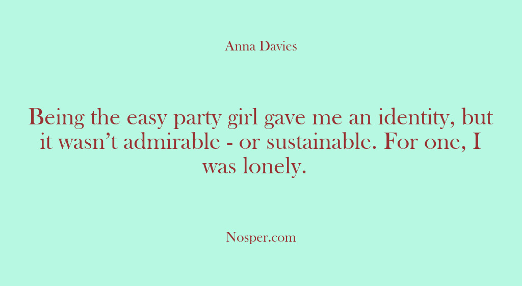 (Other Sources) Being the easy party girl gave me an identity, but it wasn’t…