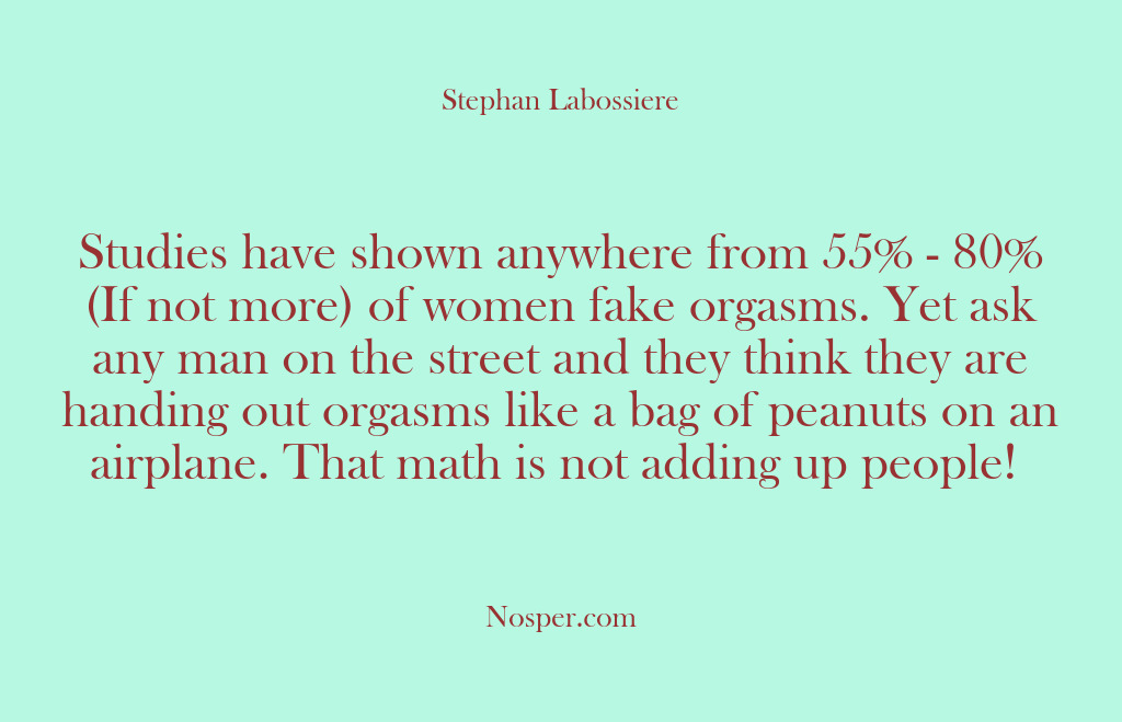 (Other Sources) Studies have shown anywhere from 55% – 80% (If not more) of…