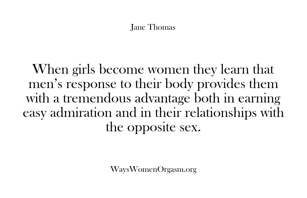 (Ways Women Orgasm) When girls become women they learn that men’s response to their body…