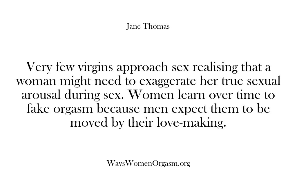(Ways Women Orgasm) Very few virgins approach sex realising that a woman might need to…