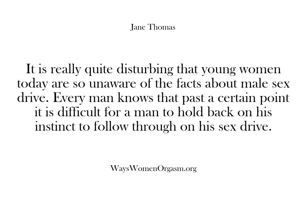 (Ways Women Orgasm) It is really quite disturbing that young women today are so unaware…