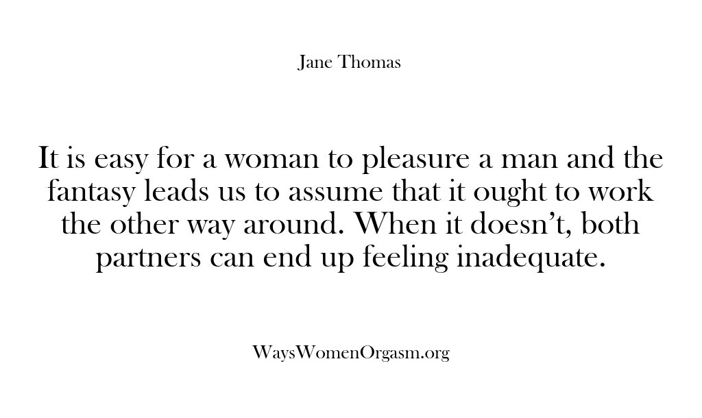 (Ways Women Orgasm) It is easy for a woman to pleasure a man and the…